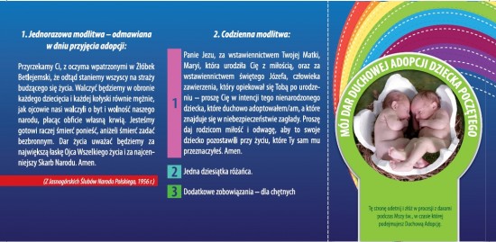 Deklar duchowej adopcji