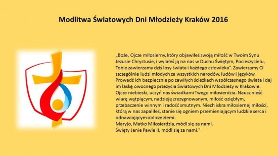 modlitwa w intecji SDM