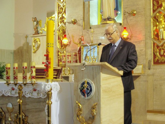 prezes Parafialnego Oddziału Akcji Katolickiej Jan Greczycho